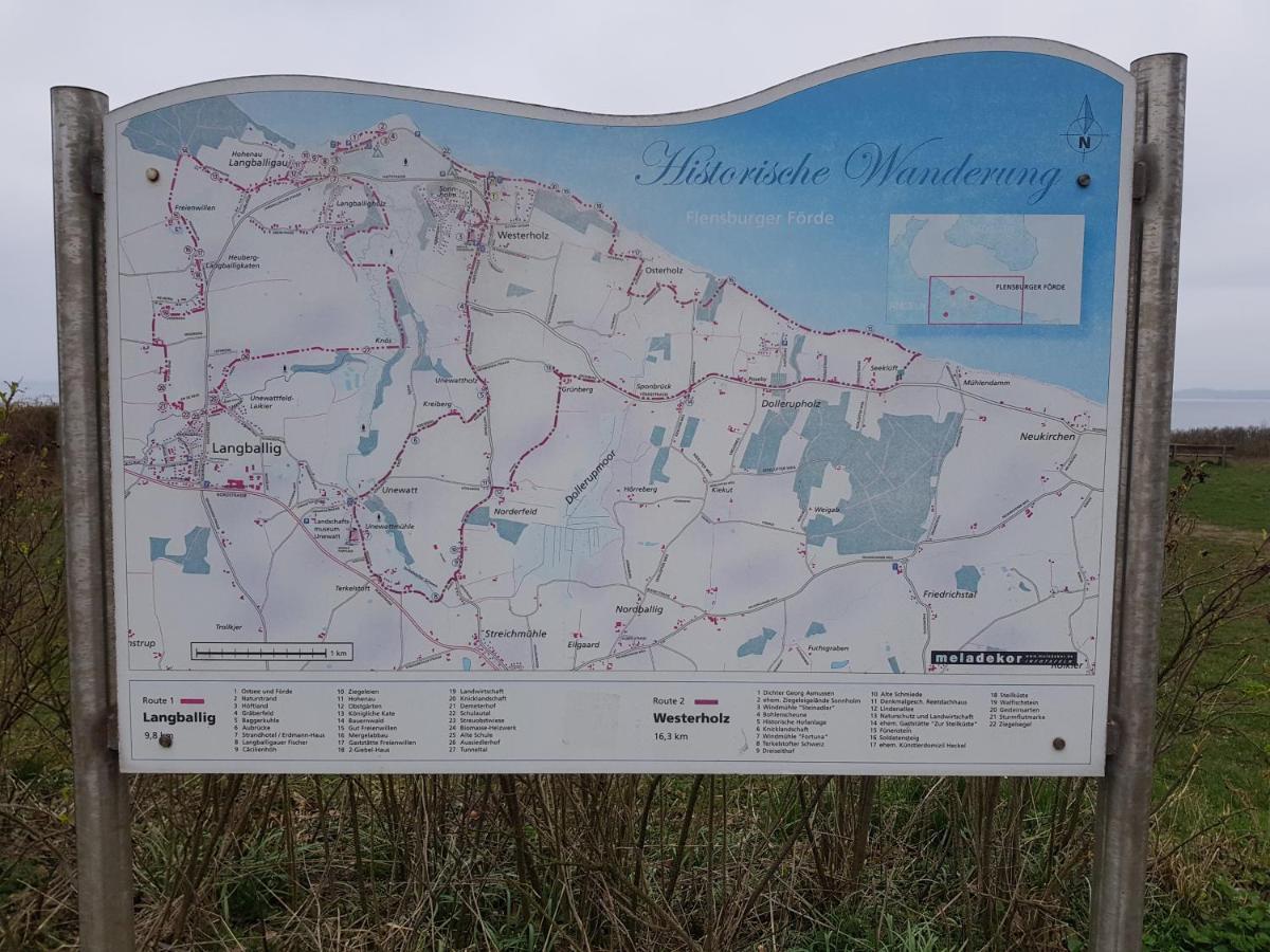 Westerholz Natur Lodge Haffblick מראה חיצוני תמונה